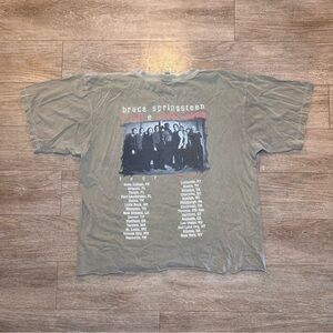 Vintage 2000 bruce Springsteen tour Tee Casual Cotton